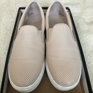Mia perforated slip on sneakers